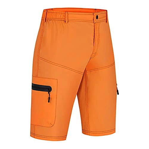 Mountain Bike Short : YLJXXY Men's Baggy Cycling Shorts Mountain Bike Bottoms MTB Shorts with Pockets