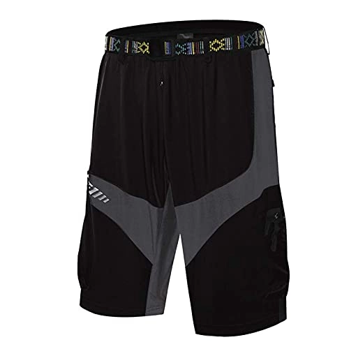 Mountain Bike Short : YLJXXY Men's Mountain Bike Shorts MTB Shorts Baggy Cycling Shorts Quick Dry Shorts