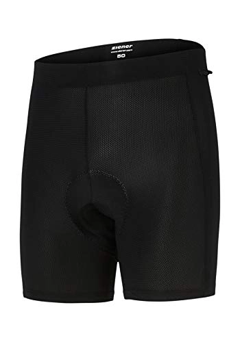 Mountain Bike Short : Ziener Ermin X-Gel-Tec Men's Cycling Underwear / Cycling Inner Shorts / Mountain Bike Underwear - Very Breathable | Padded | Quick-Drying | Elastic, Black, 58