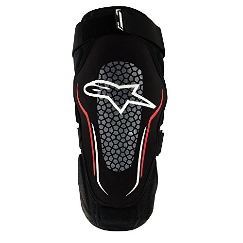 Protective Clothing : Alpinestars Alps 2 Knee Guard 2015 - Black White Red, S M