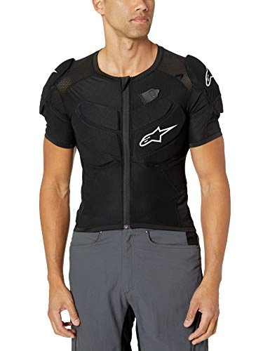 Protective Clothing : Alpinestars Men's Vector Tech Protection Jacket Ss, Black, XS