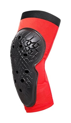 Protective Clothing : Dainese Kids' Scarabeo Elbow Guard, Black / Red, JM