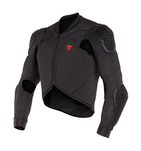 Protective Clothing : Dainese Unisex's Rhyolite Safety Jacket Lite MTB, Black, XXL