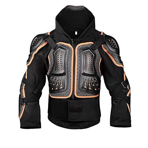 Protective Clothing : DXMRWJ Motorbike Body Guard Vest Children's Summer Outdoor Armor Protective Clothing Suitable for 2-16 Years Old Multi-Size Two-color Optional
