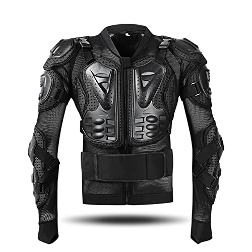 Protective Clothing : DXMRWJ Motorcycle Protective Jacket Full Body Armor Anti-Fall Protective Breathable Mesh Wear-resistant and Drop-resistant High Stretch Fabric Three-dimensional Cutting Various Sizes Unisex