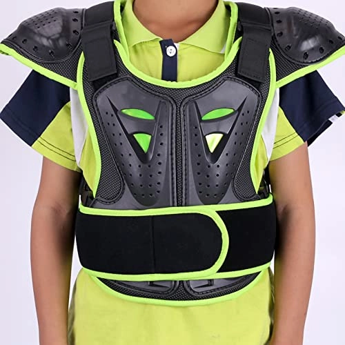 Protective Clothing : DXMRWJ Motorcycle Protective Jacket Full Body Armor Racing Clothing Armour Gear Cycling Outdoor Sports with Back Protector Child Unisex