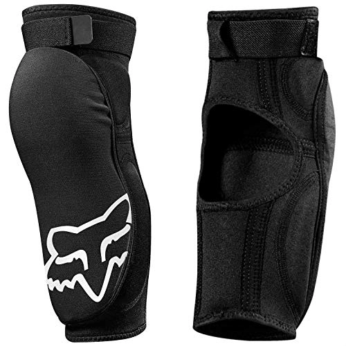 Protective Clothing : Fox Launch D3O Youth Elbow Guards - Black, One Size / Children Child Kid Boy Girl Arm Pad Protection Protective MTB Mountain Biking Bike Cycling Cycle Bicycle Upper Body Safety Safe Padding Pair Set