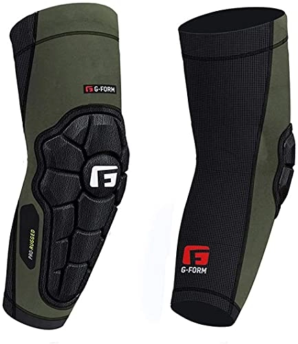 Protective Clothing : G-Form Pro Rugged Protective Elbow Pads Guards for Mtb Bmx Dh Cycling - Army Green (XL)