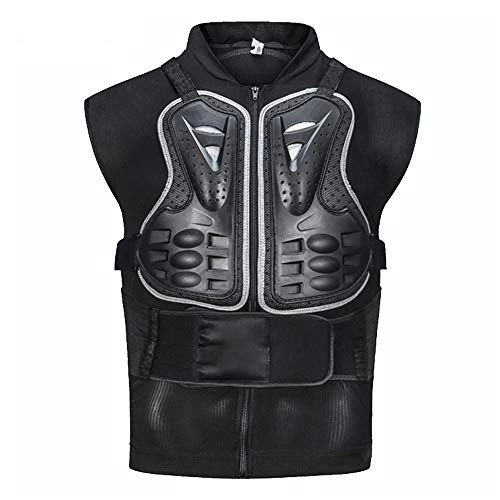 Protective Clothing : HUOFEIKE Professional Body Armour Motocross Motorcycle Mountain Cycling Skating Snowboarding Spine Protector Guard Popular Jacket Outdoor Sports Adult, M