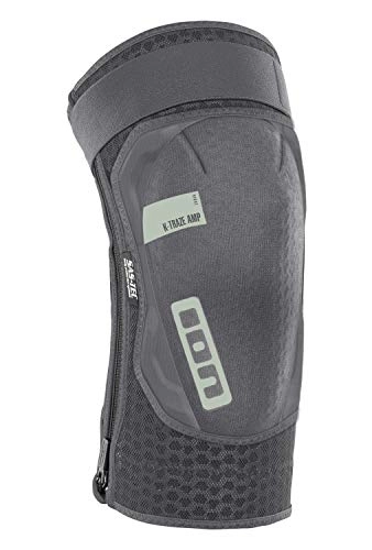 Protective Clothing : ION K Traze Amp Zip Cycling Knee Pads Grey 2020, S