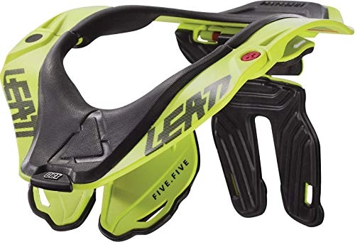 Protective Clothing : Leatt DBX 5.5 neck protection for Unisex Adult, Lime Green