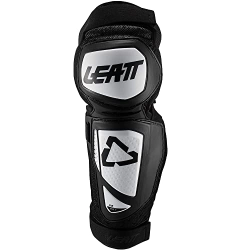 Protective Clothing : Leatt Knee Pads 3.0 EXT is an excellent protection and fully suitable for mountain bikes. Unisex knee pads for adults, white / black, S / M