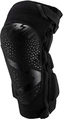 Protective Clothing : Leatt The 3DF 5.0 Zip is a soft and ventilated knee brace with zip. It is fully suitable for mountain biking. Unisex Adult Knee Pads, Black, XXL