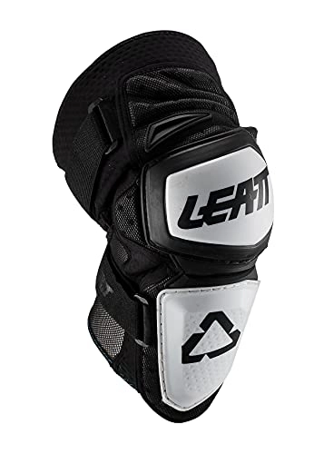 Protective Clothing : Leatt The Enduro knee brace is an excellent CE tested and certified protection. It is fully suitable for mountain biking. Unisex Adult Knee Pads, White / Black, L / XL