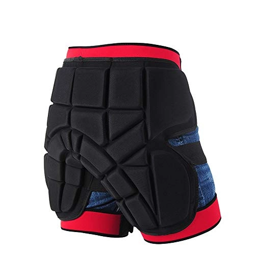 Protective Clothing : LTJHJTCD Sports Hips Legs Protective Armor Pants Hockey Knight Gear for Motorcycle Motocross Racing Ski Protect Pads (Color : Black, Size : S)