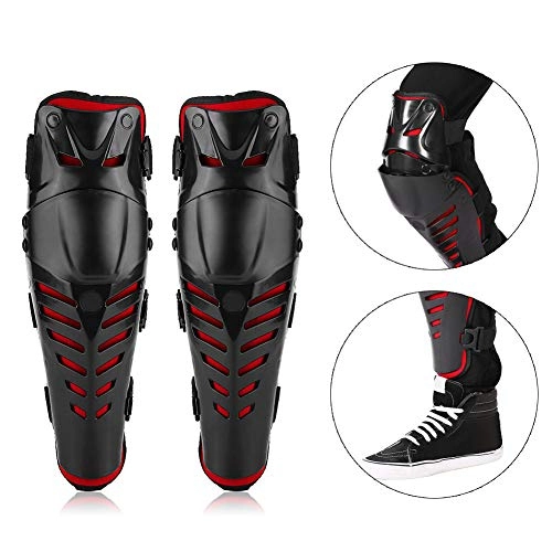 Protective Clothing : Mountain Bike Knee Pads, Wear Resistance Dirt Bike Riding Gear PE Plastic Shell Stylish One Pair for Hiking for Racing for Climbing
