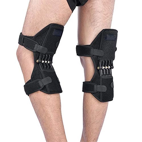 Protective Clothing : MxZas Knee Pads Non-slip 1 Pair Kneepad Knee Protection Booster Cold Leg Mountaineering Squat Protector Knee Pad Booster (Color : Black, Size : One size)