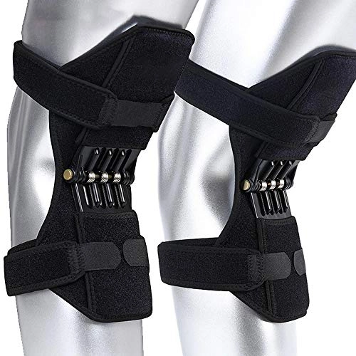 Protective Clothing : MxZas Knee Pads Non-slip A Pair Of Joint Support Knee Pads Breathable Non-slip Power Lift Joint Support Knee Pad Sport Protection (Color : Black, Size : One size)