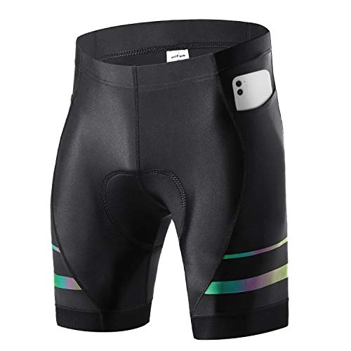 Protective Clothing : NICEWIN Biker Shorts for Men 4D Padded Compression Leggings Mountain Bike MTB Cycling Workout (2XL)