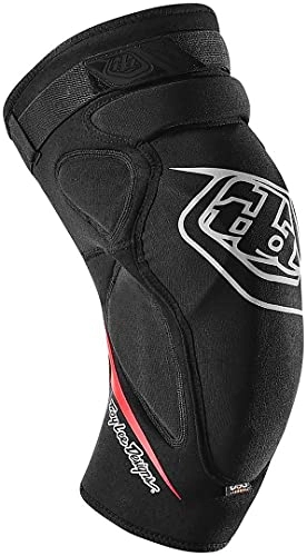 Protective Clothing : Troy Lee Unisex's Raid Protection Knee Guard-Black, X Small, XS / SM