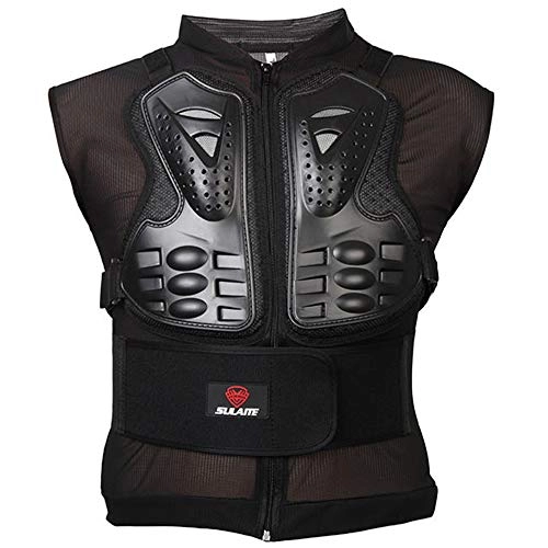 Protective Clothing : TSSM Motorcycle Armor Sleeveless Racing Car Summer Breathable Adjustable Riding Off Road Skateboard Downhill Outdoor Damping, M