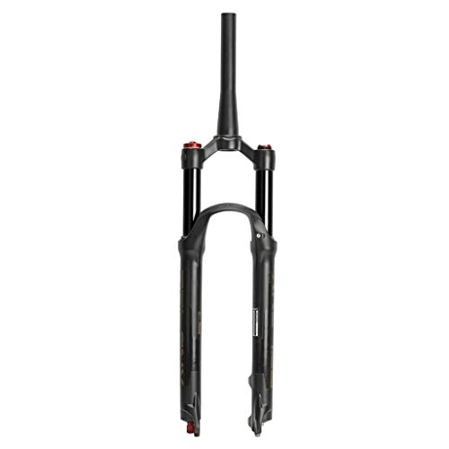 Mountainbike Gabeln : aiNPCde MTB Fahrrad Luftgabel Rebound-Anpassung 26 / 27.5 / 29Er Berg Disc Fahrradgabel Fahrrad Zubehör (Color : Tapered-Manual Lockout, Size : 26 inch)
