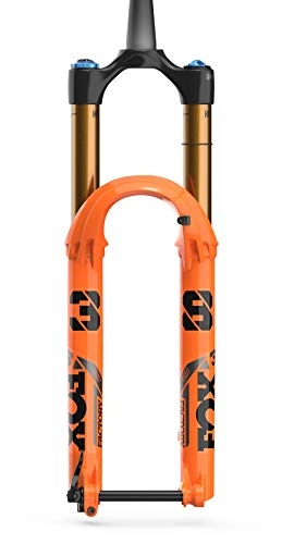 Mountainbike Gabeln : Fox Factory 38 Float 29 Zoll Factory 180 Grip 2 Hi / Low Comp / Reb, Orange glänzend, 15QRx110 Boost, konisch, 44 mm, 2021 Gabel für Erwachsene, Unisex