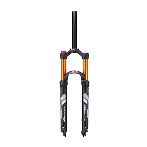 Mountainbike Gabeln : HZYDD 26 / 27, 5 Zoll Ultraleichte Mountainbike-Gabel, Straight Tube Shoulder Control Federgabel, MTB-Vordergabel, 26inch