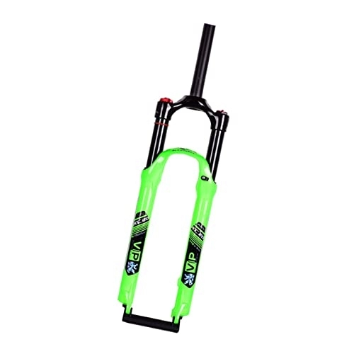 Mountainbike Gabeln : IOPY Mountainbike Vorderradgabel Gasgabel Fahrrad Stoßdämpfer Schulterkontrolle 26in / 27.5in / 29in 32mm Rohr Gasgabel (Color : Green, Size : 29in)