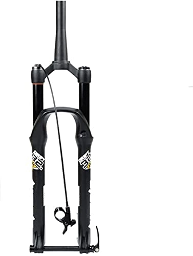 Mountainbike Gabeln : WXFCAS Radspendungssuspension Downhill Gabel 26 27, 5 29 Zoll Mountainbike Gabel Fahrrad Luftfederung MTB Scheibenbremsgabel durch Achse 15mm HL / rl Reise 135mm