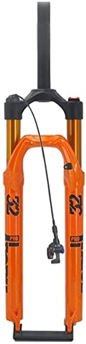 Mountainbike Gabeln : ZECHAO 27.5 / 29 '' MTB Air Gabel 1-1 / 8 "Fahrrad Front Gabel Scheibenbremse 110mm Reisen QR 9mm Mountainbike-Suspension Gabeln RL 1780G. Fahrrad Federgabel (Color : Orange, Size : 29'')