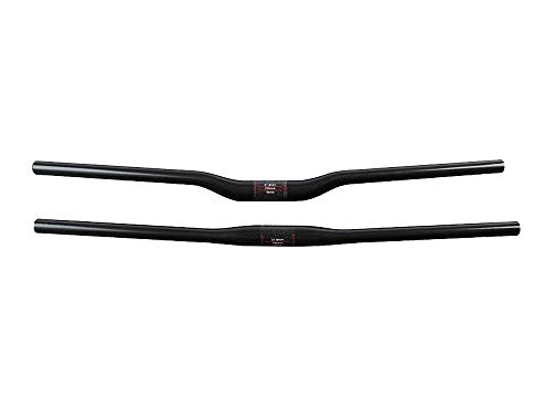 Mountainbike-Lenker : Carbon Fiber Bicycle Handlebar Matt / Glossy Mountain Bike Carbon Handlebar 600Mm - 720Mm MTB Bicycle Parts Flat640mm Gloss