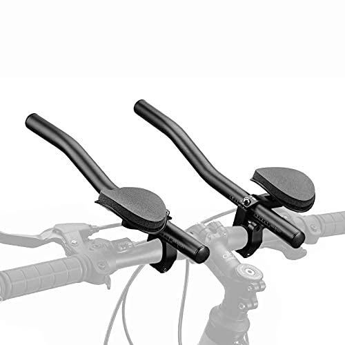 Mountainbike-Lenker : Fahrrad Ruhe Lenkeraufsatz Aero Triathlon Lenker Fahrrad TT Armauflage für Rennräder und Mountainbike Fahrrad Radfahren Aluminiumlegierung