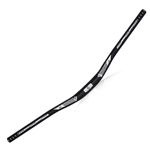 Mountainbike-Lenker : Höhe 25Mm Cross Country Fahrrad Lenker 720 / 780 / 800Mm Mountainbike Lenker 31, 8Mm Rennrad Lenkerlänge Durchmesser For DH XC AM (Color : Black, Size : 800mm)