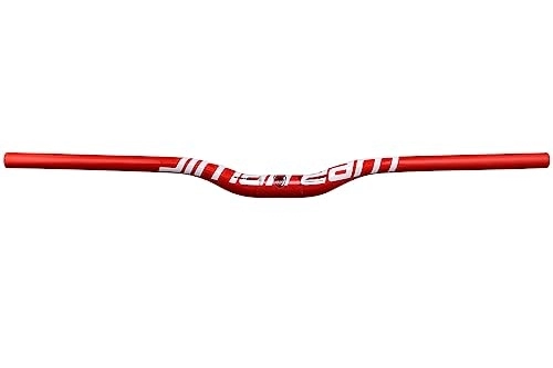 Mountainbike-Lenker : MTB Lenker 31, 8mm Fahrradlenker 580 / 600 / 620 / 640 / 660 / 680 / 700 / 720 / 740 / 760mm Riser Bars Vollcarbon für Rennrad Downhill BMX Mountainbike Lenkerbügel (Color : Red White, Size : 720mm)