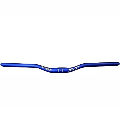 Mountainbike-Lenker : MTB Riser Bars Rise 30mm für BMX DH XC AM FR 31.8mm Leichter Aluminiumlegierung Mountainbike Lenker Fahrradlenker 620 / 640 / 660 / 680 / 700 / 720 / 740 / 760 / 780mm (Color : Blauw, Size : 740mm)