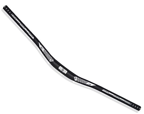 Mountainbike-Lenker : MTB Riser Lenker 31.8 Mm Lenkerbügel Aus Aluminiumlegierung 620 / 720 / 780 / 800 Mm Mountainbike-Riser Bar For Rennräder Radfahren Rennen Anstieg 90 Mm (Color : Black, Size : 720MM)