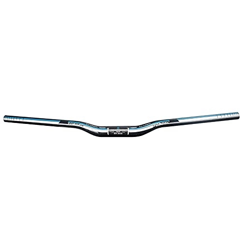 Mountainbike-Lenker : SHHMA Carbon Mountainbike Lenker Blue Label 3K Carbon Bar Ends Griff Horizontal Fahrradzubehör, Swallow Handle, 720mm