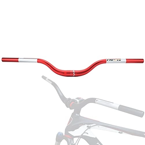 Mountainbike-Lenker : WRTN Lenker aus Aluminiumlegierung, MTB Rennrad Riser Bar 31, 8 * 720 mm Mountainbike Rise Lenker Fahrradteile(Red)