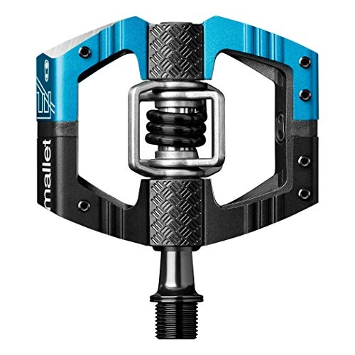 Mountainbike-Pedales : Crankbrothers Mallet Enduro Pedal black / electric blue 2017 Pedale