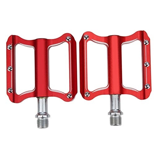 Mountainbike-Pedales : GC020 - DU Lagerpedale Aluminiumlegierung Radfahren Mountainbike Pedale Fahrradadapter Teile(rot) Bicyclepedal Fahrräder Und Ersatzteile Bicyclepedal Fahrräder Und Ersatzteile