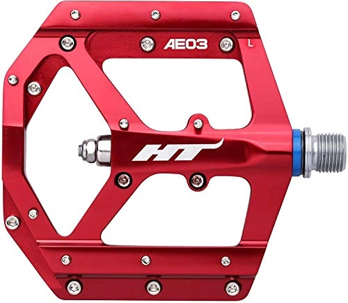 Mountainbike-Pedales : HT Components Pedale AE03 Rot