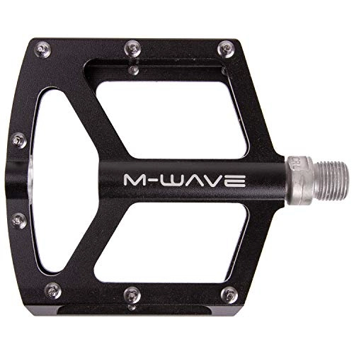 Mountainbike-Pedales : M-Wave Unisex – Erwachsene Freedom SL Plattform - Pedal, Schwarz