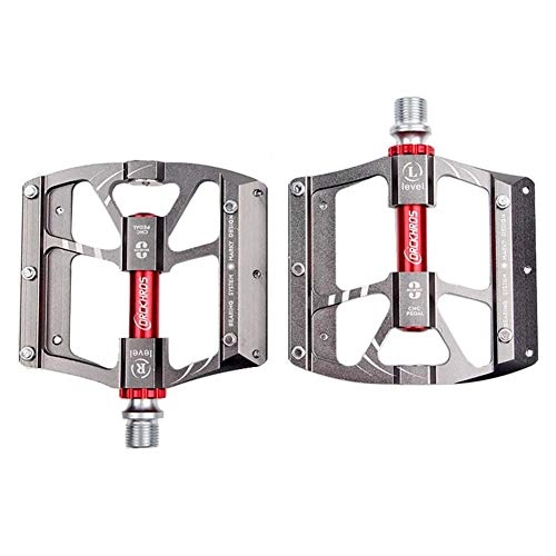 Mountainbike-Pedales : Mountain Bike Pedals Bicycle Pedals For Mountain Bikes And Road Bikes Aluminum Anti-slip Bicycle Pedals For BMX / MTB Road Bicycle 9 / 16