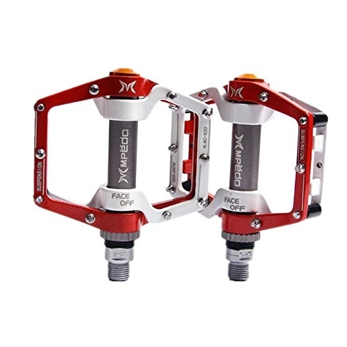 Mountainbike-Pedales : Pedale Fahrrad Pedale Rennrad Pedale MTB Pedale Fahrrad Pedal MTB Pedal Pedale MTB Pedale Mountainbike Pedale Fahrrad MTB Fahrrad Pedale Flat Pedale MTB Fahrradpedale red, Free Size