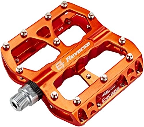 Mountainbike-Pedales : Revers E-Escape Flat Fahrrad Pedal Light orange