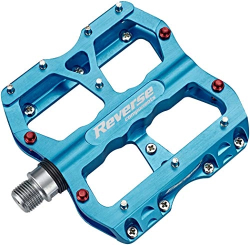 Mountainbike-Pedales : Reverse Pedal Escape Light-Blue Anodized 30096