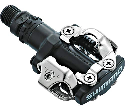 Mountainbike-Pedales : SPD Pedal PD-M 520 schwarz Shimano ohne Reflektor
