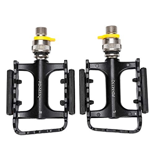 Mountainbike-Pedales : user Quick Release Bicycle Pedals MTB Mountain Bike Bearing Pedals Reflective Pedal