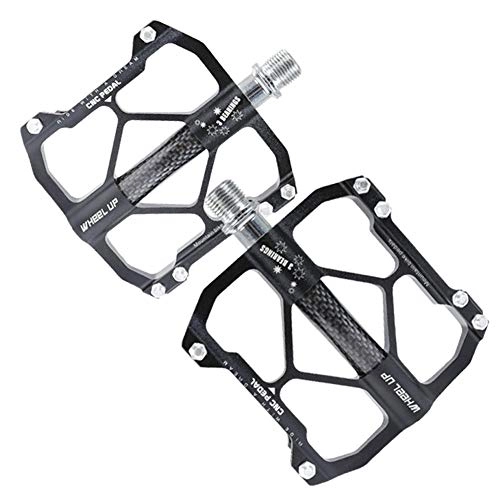 Mountainbike-Pedales : WJHNS Fahrradpedale Rennrad Pedale Mountainbike Pedale Fahrradzubehr, Aluminiumlegierung Rennautopedale mit Super Lager Pedale Antislip, fr Cycling / Road Mountain MTB / BMX Bike Pedal